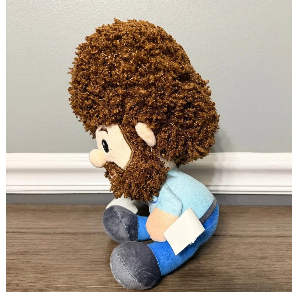 Bob Ross Plush Stuffed Artist Figure The Joy of Painting‎ Happy Little Trees